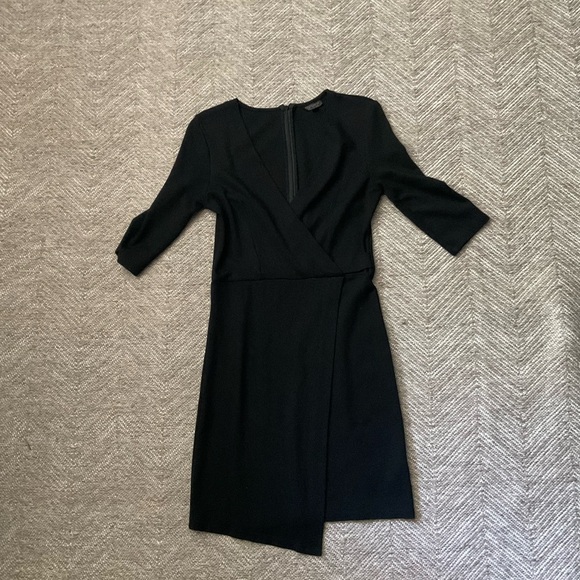 TOPSHOP BLACK DRESS SIZE 6 - Picture 1 of 1